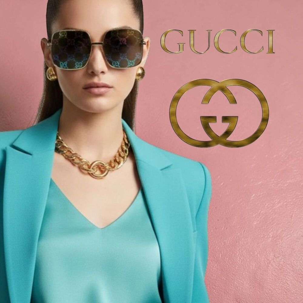 Gucci Maximalist GG0414S 003 Gold